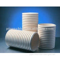PVC single and double wall corrugated pipe